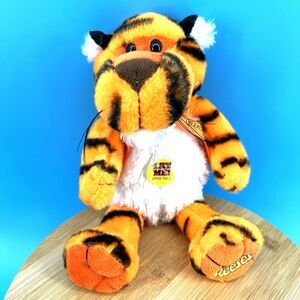 Reese's Peanut Butter Cups Singing Promo Stuffed Plush Tiger  Rapping Sound
